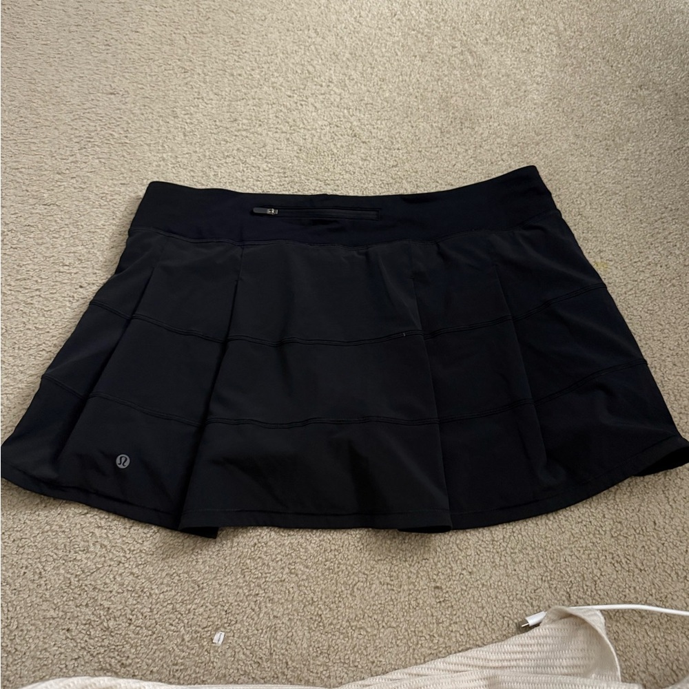 Lululemon Athletica Black Mini Skirt